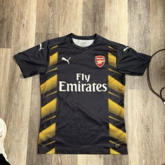 Arsenal FC Football Training Jersey 2016-17 Mens Large Puma Jersey - Picture 1 of 7